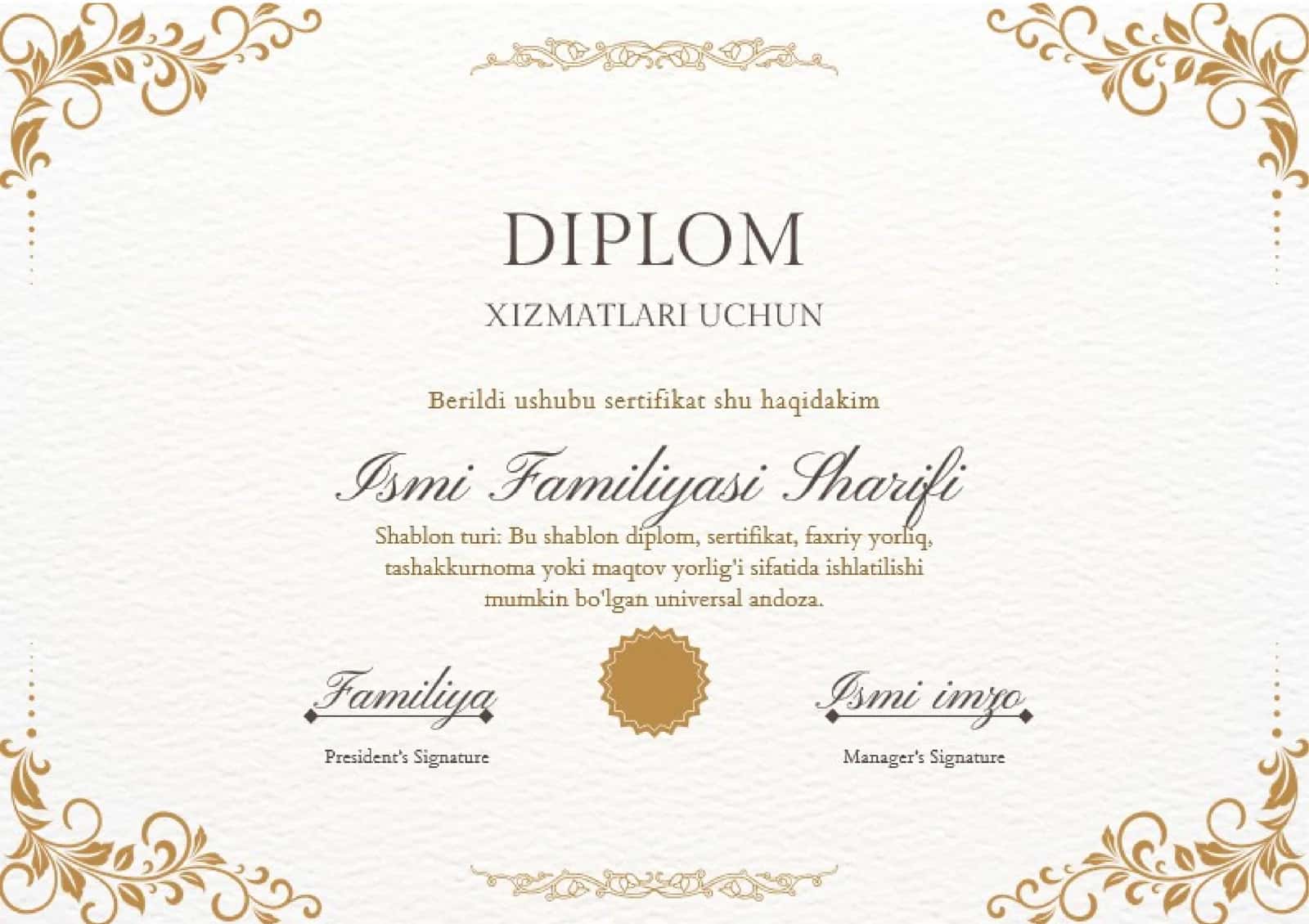 Diplom Shabloni 1