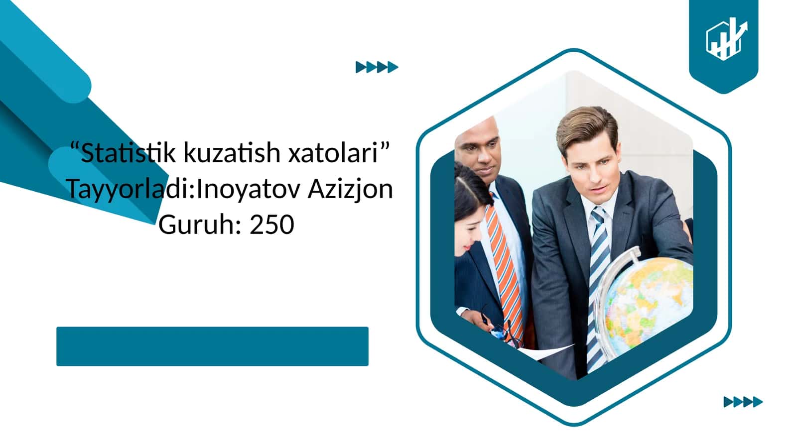 “Statistik kuzatish xatolari” 1
