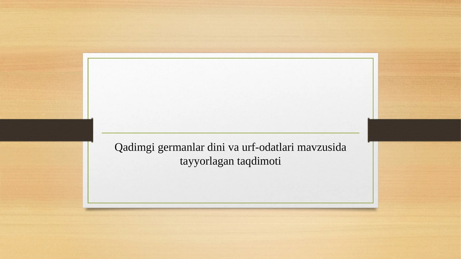 Qadimgi germanlar dini va urf-odatlari 1