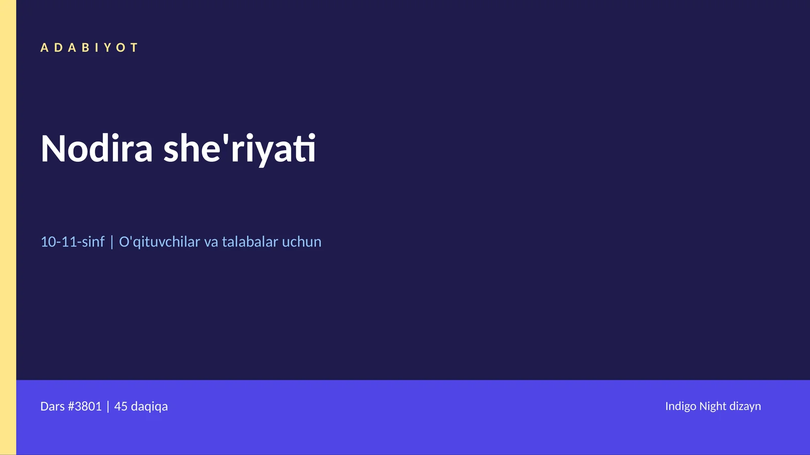 Nodira she'riyati 1