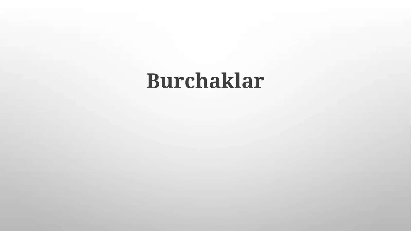 Burchaklar 1