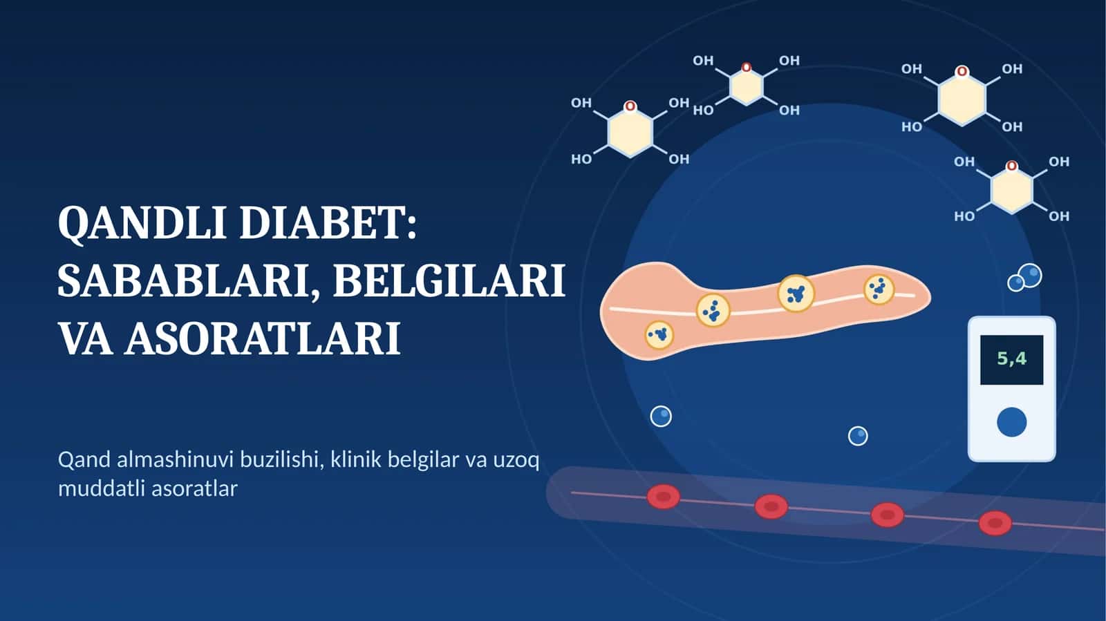 QANDLI DIABET: SABABLARI, BELGILARI VA ASORATLARI 1