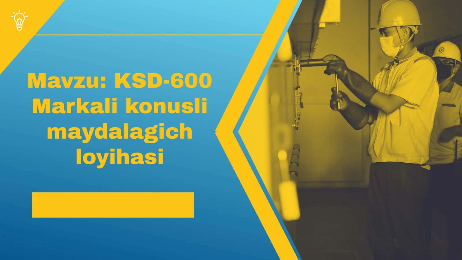 KSD-600 Markalik onusli maydalag'ich loyihasi 1
