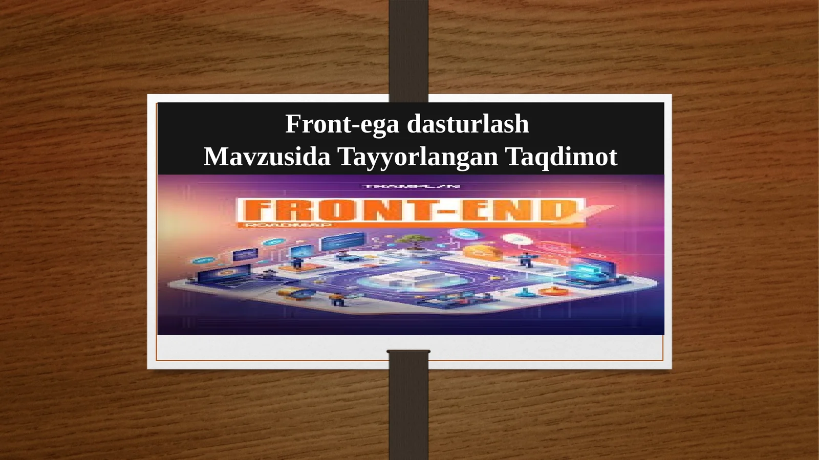Front-egadasturlash 1