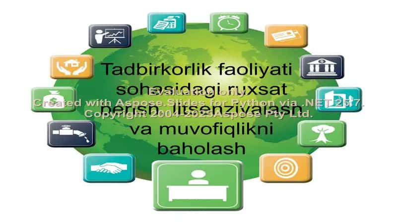 Tadbirkorlik faoliyati sohasidagi ruxsat berish, litsenziyalash va muvofiqlikni baholash 1