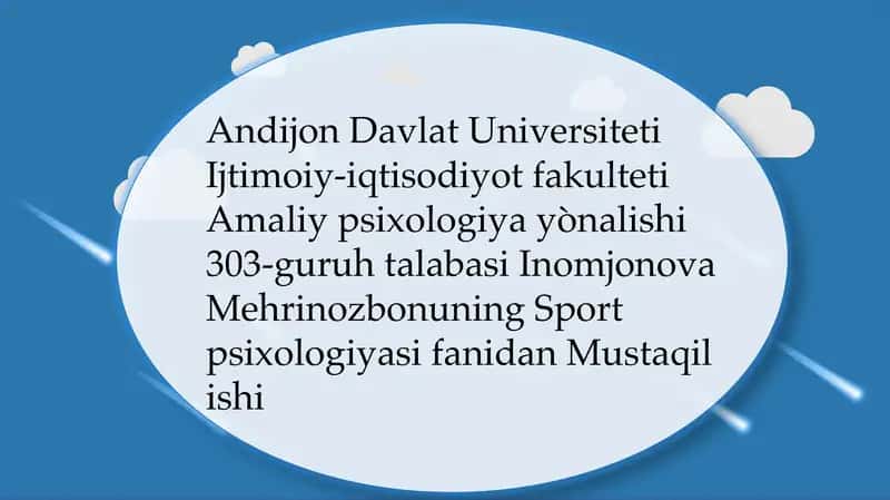 Sport jarohatlari va ularning psixologik ta'siri 1