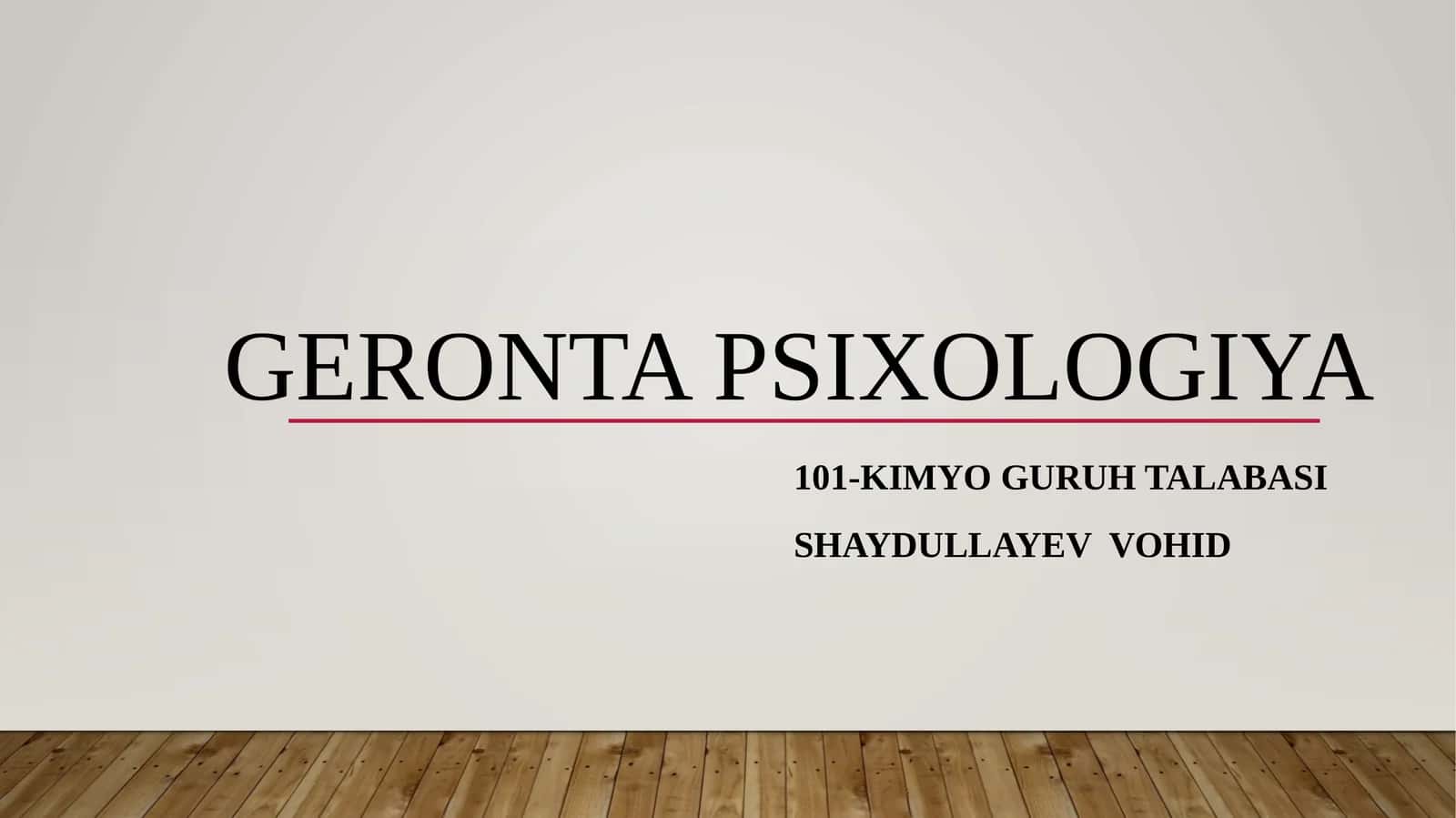 Gerontapsixologiya 1