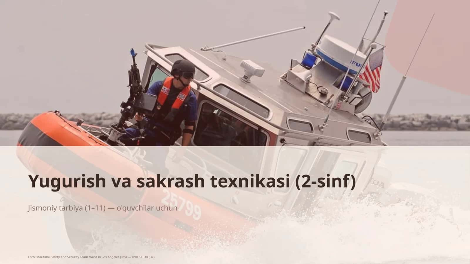 Yugurish va sakrash texnikasi (2-sinf) 1