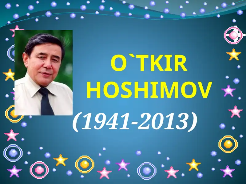 O`TKIR HOSHIMOV 1