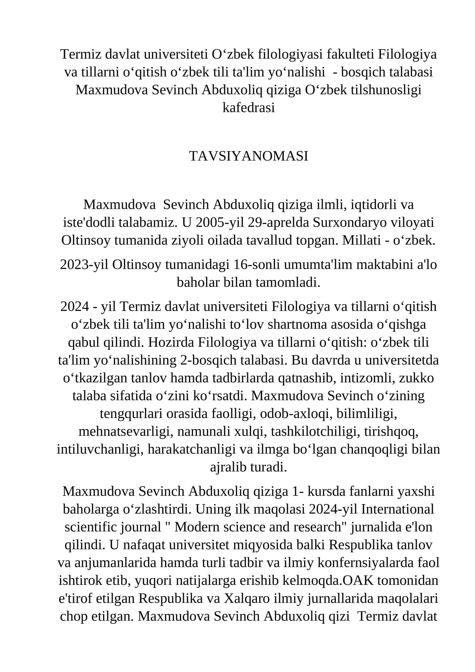 Filologiya va tillarni oʻqitish oʻzbek tili ta'lim yoʻnalishi 1