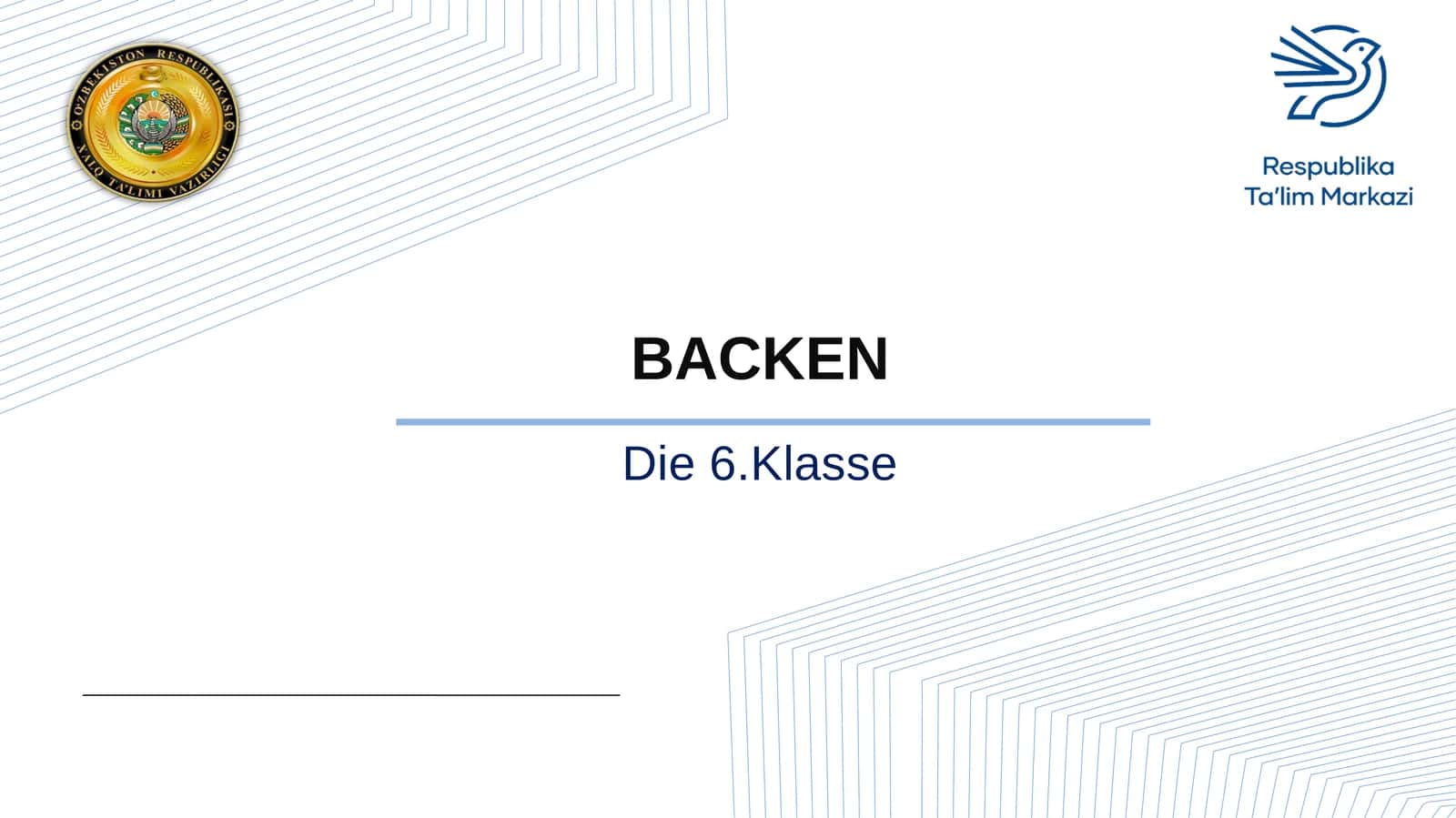 BACKEN 1