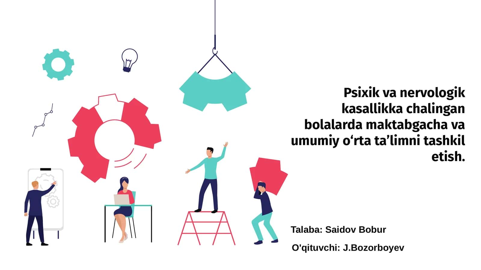 Psixik va nervologik kasallikka chalingan bolalarda maktabgacha va umumiy o‘rta ta’limni tashkil etish 1