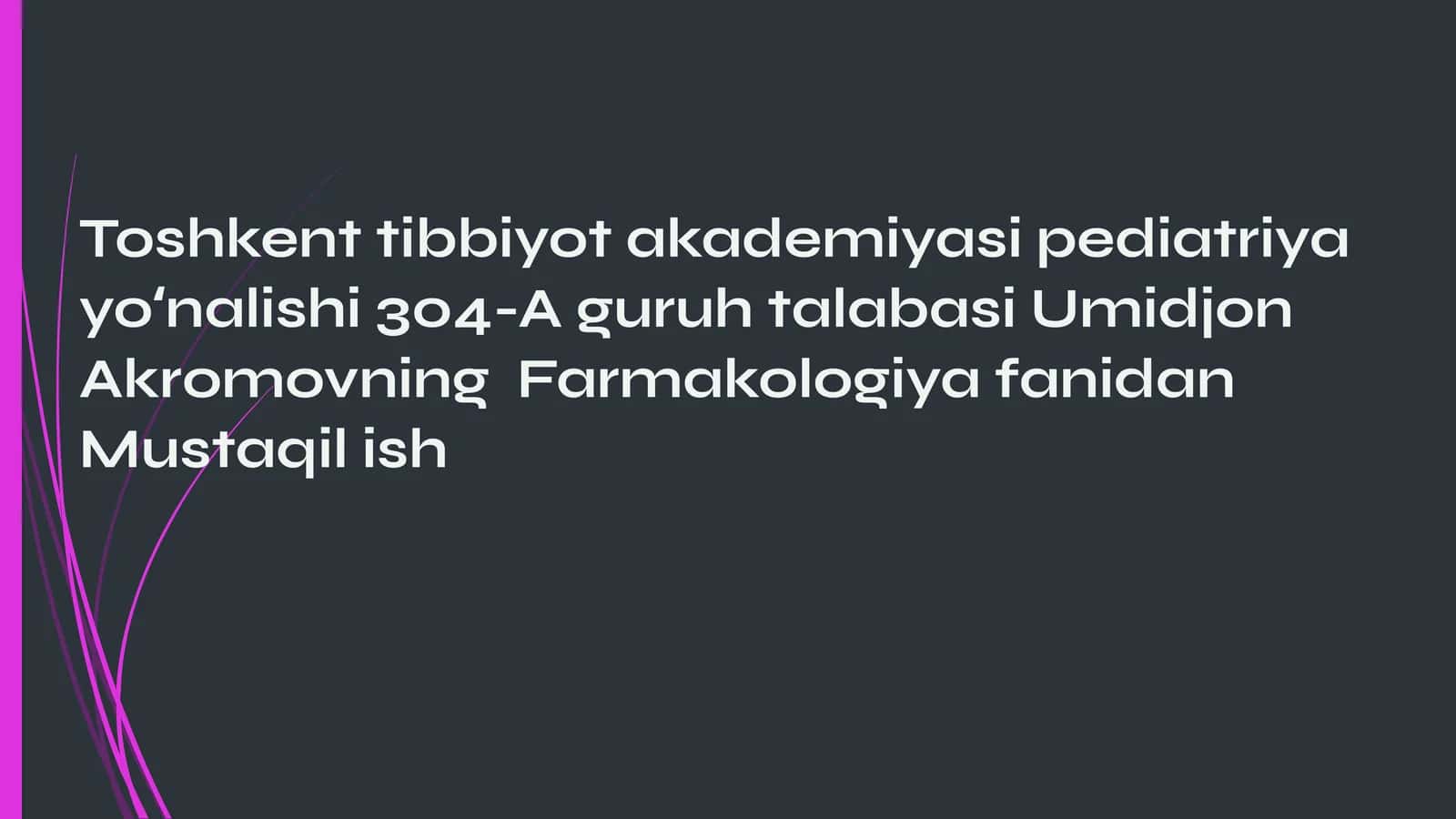 Alkogolizm va uning asoratlari. Alkogolizmning homilaga ta'siri 1