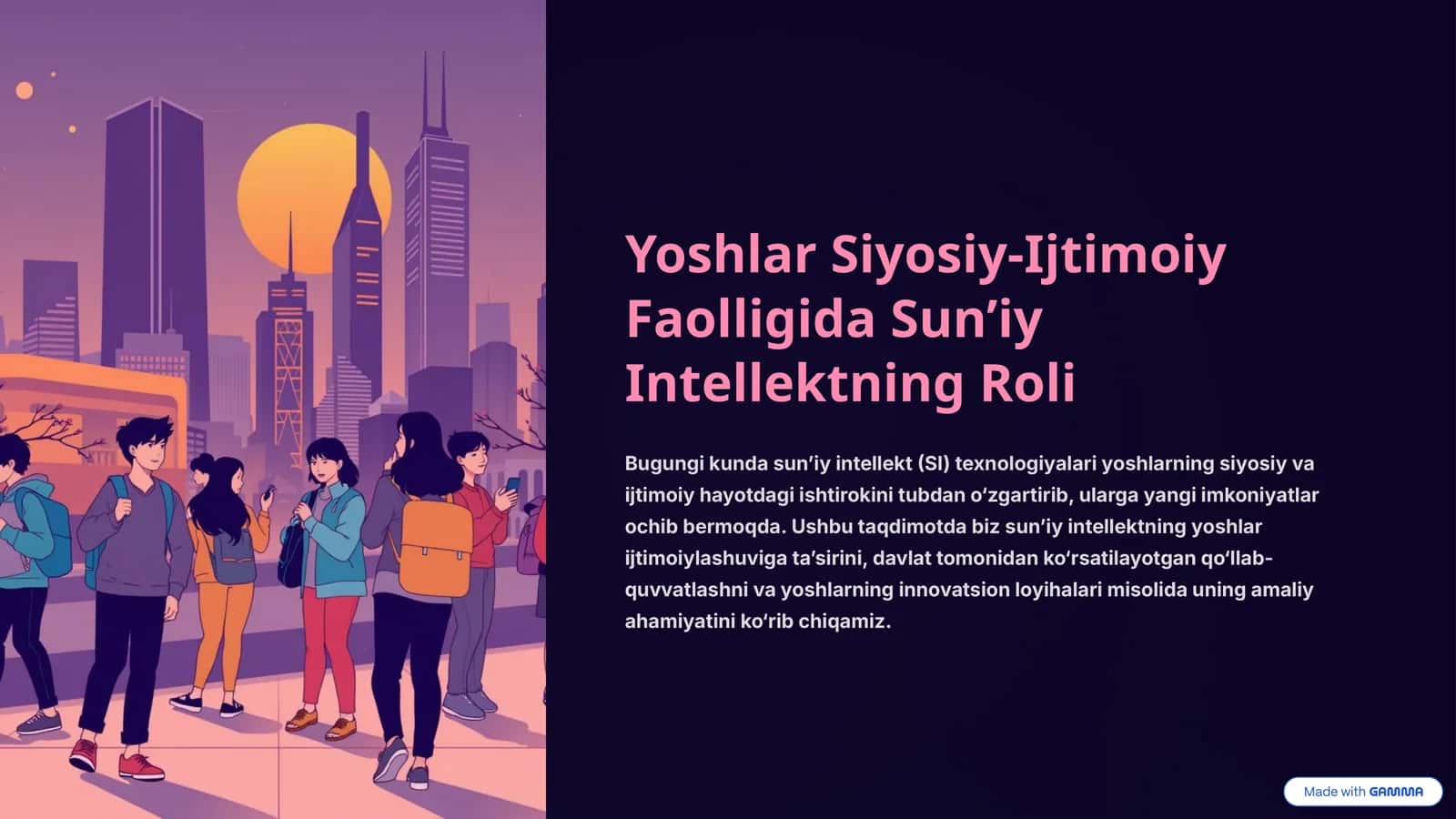 Yoshlar Siyosiy-Ijtimoiy Faolligida Sun’iy Intellektning Roli 1