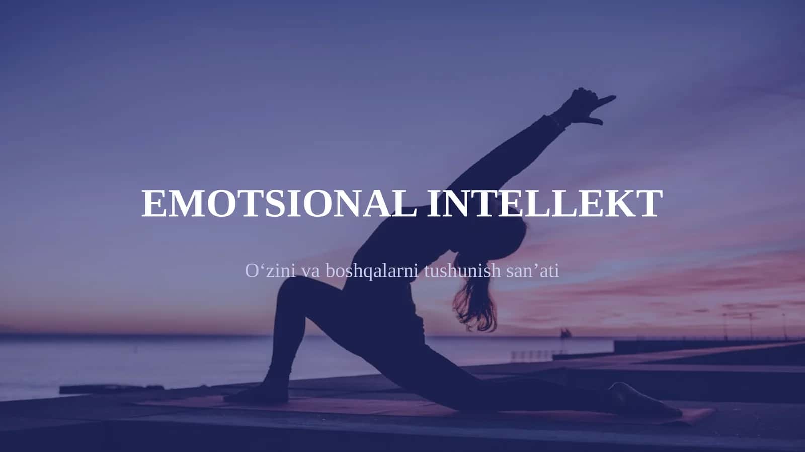 EMOTSIONAL INTELLEKT 1