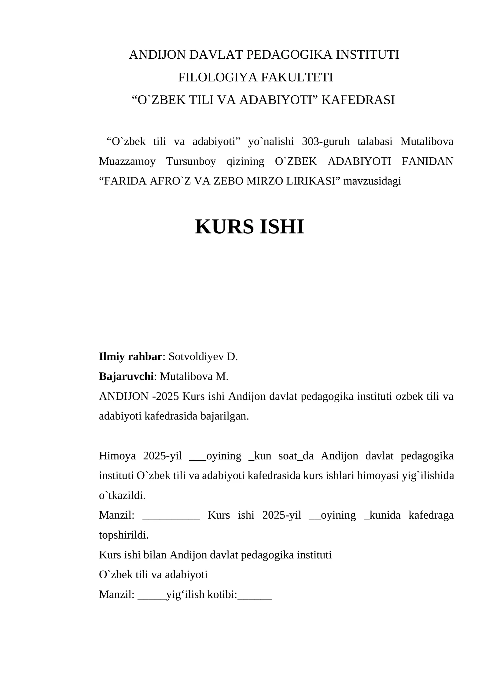 FARIDA AFRO`Z VA ZEBO MIRZO LIRIKASI 1