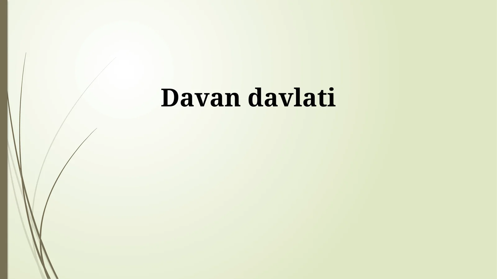 Davan davlati 1