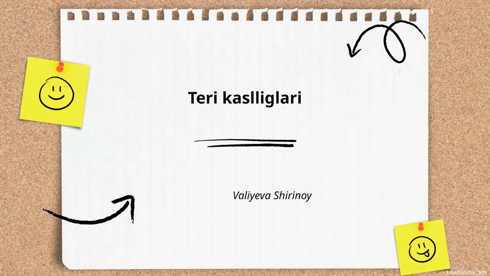 Teri kasalliglari 1