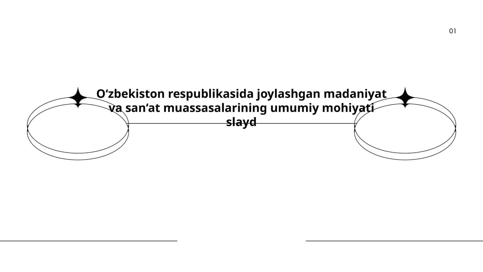 O‘zbekiston Republikasi Madaniyat va San‘at Muassasalarining Umumiy Mohiyati 1