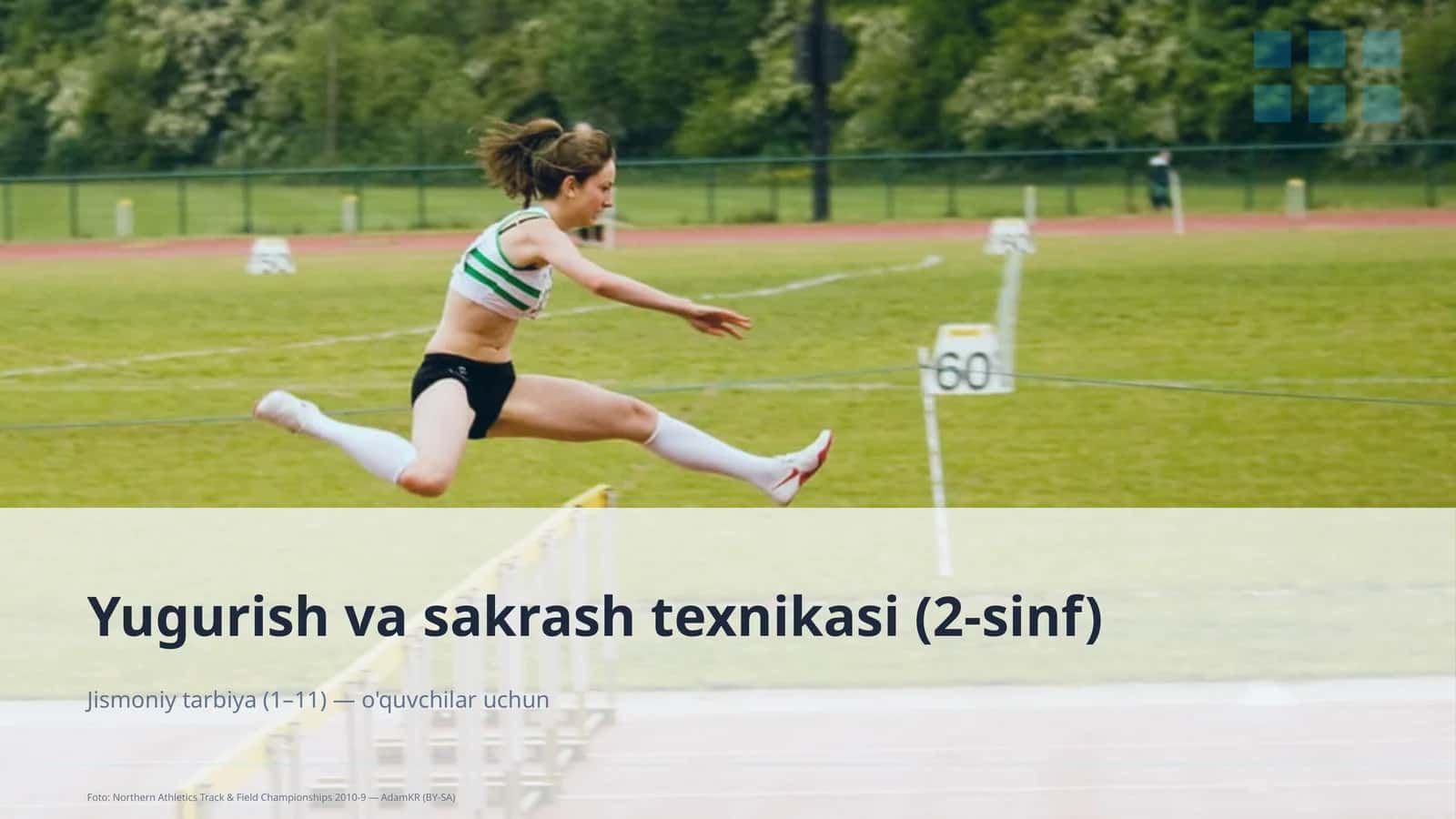 Yugurish va sakrash texnikasi (2-sinf) 1