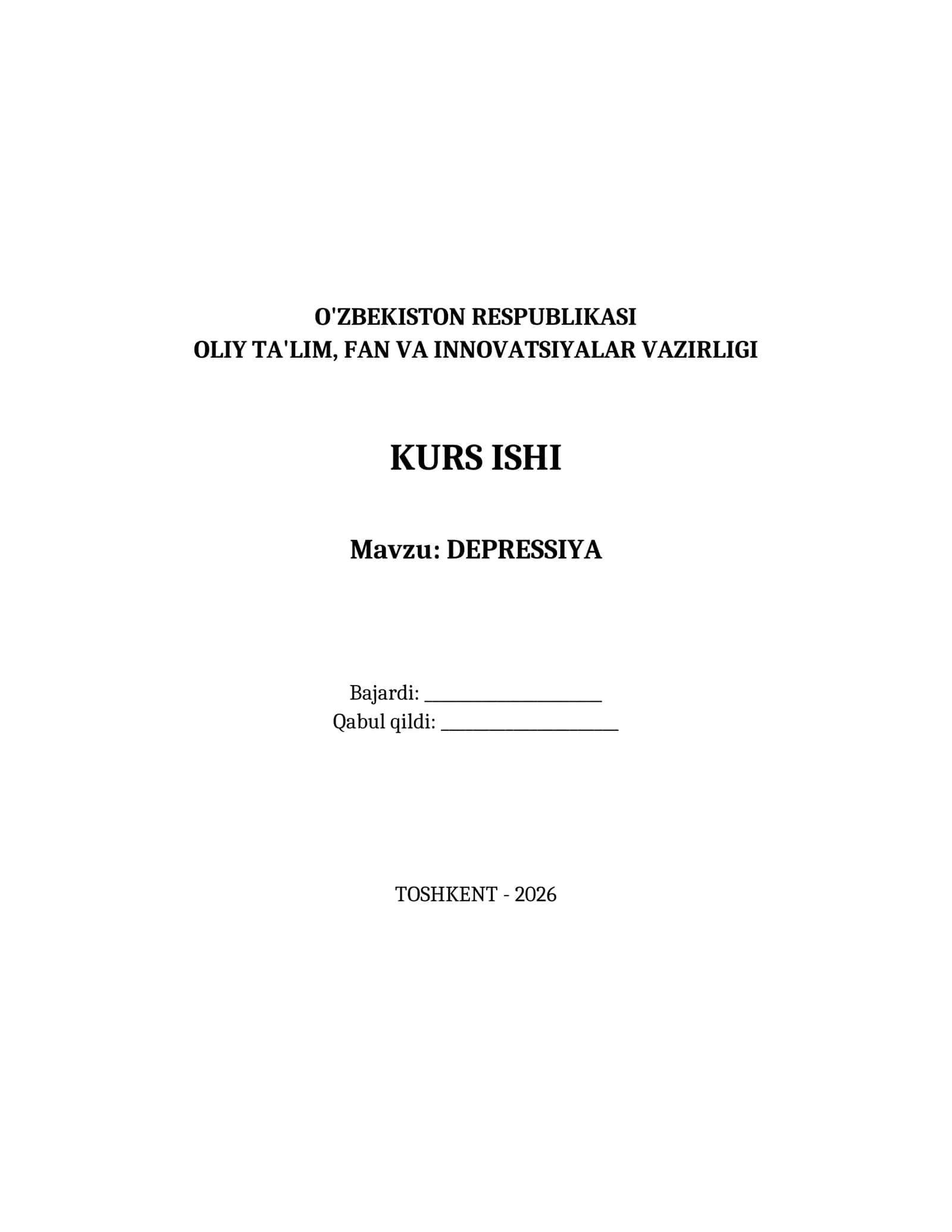 DEPRESSIYA 1