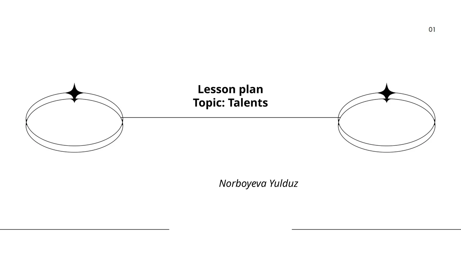 Identifying Personal Talents Lesson Plan 1