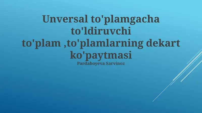 Pardaboyeva Sarvinoz 1