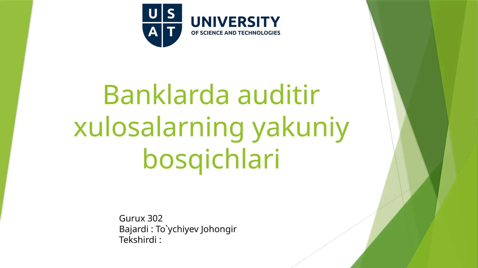Banklardaauditirxulosalarningyakuniybosqichlari 1
