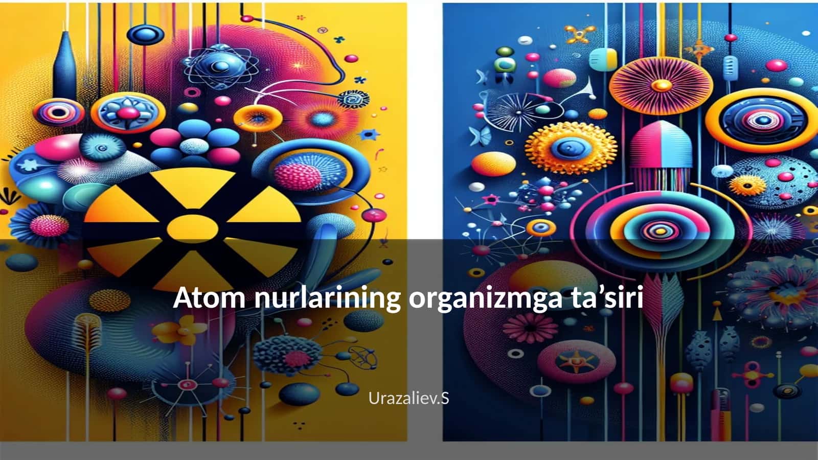 Atom nurlarining organizmga ta’siri 1