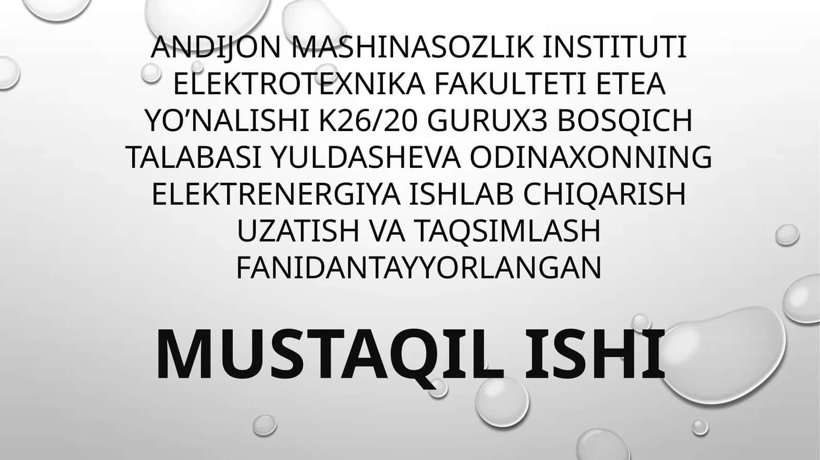 BOSHQARILADIGAN TIRISTORLI KUCHLANISH ROSTLAGICHI O’ZGARMAS TOK MOTORI TIZIMINI TAXLILI 1