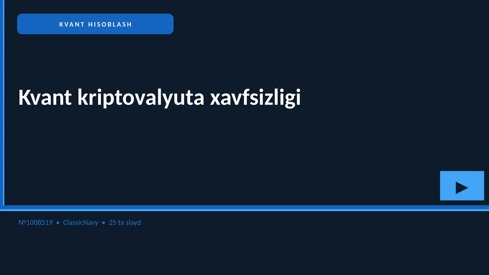 Kvant kriptovalyuta xavfsizligi 1