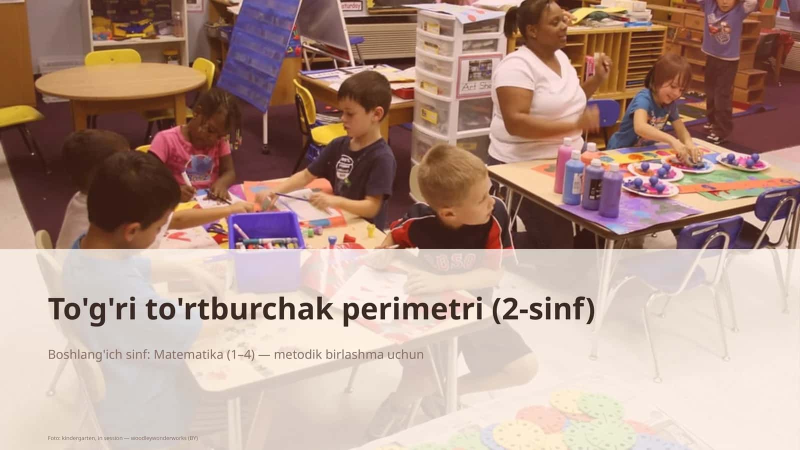 To'g'ri to'rtburchak perimetri (2-sinf) 1