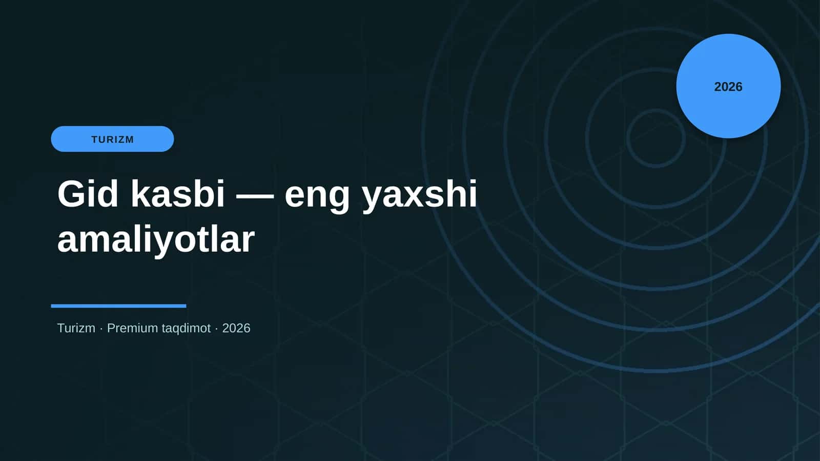 Gid kasbi — eng yaxshi amaliyotlar 1