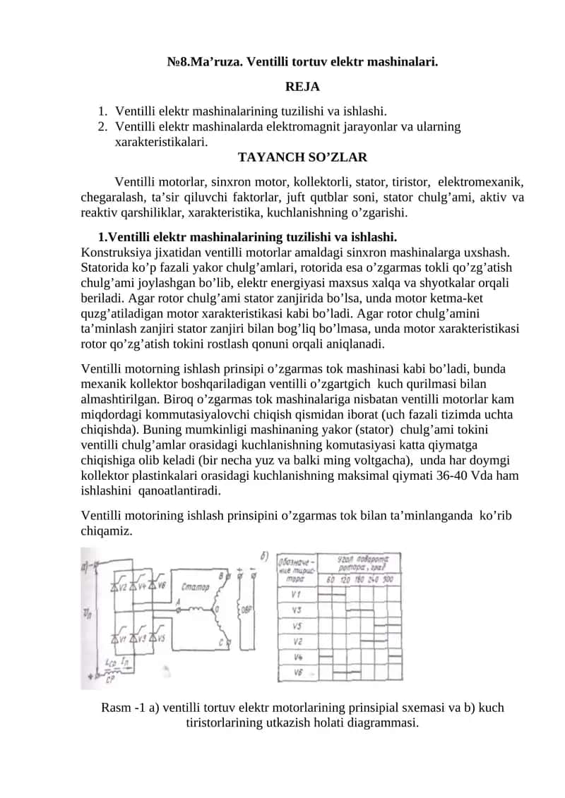 Vеntilli tоrtuv elеktr mаshinаlаri 1