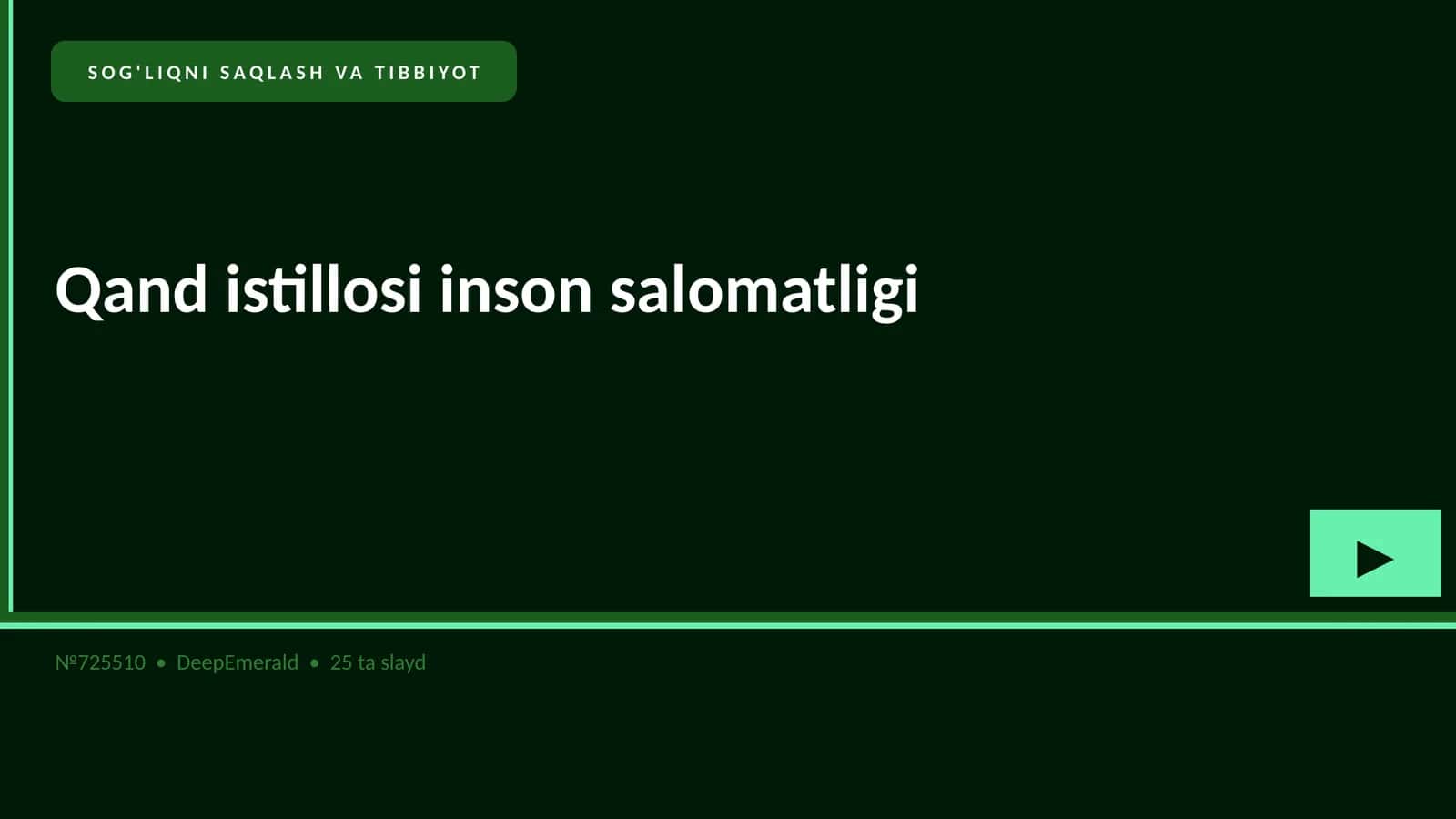 Qand istillosi inson salomatligi 1