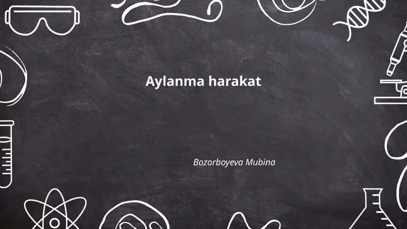 Aylanma harakat 1