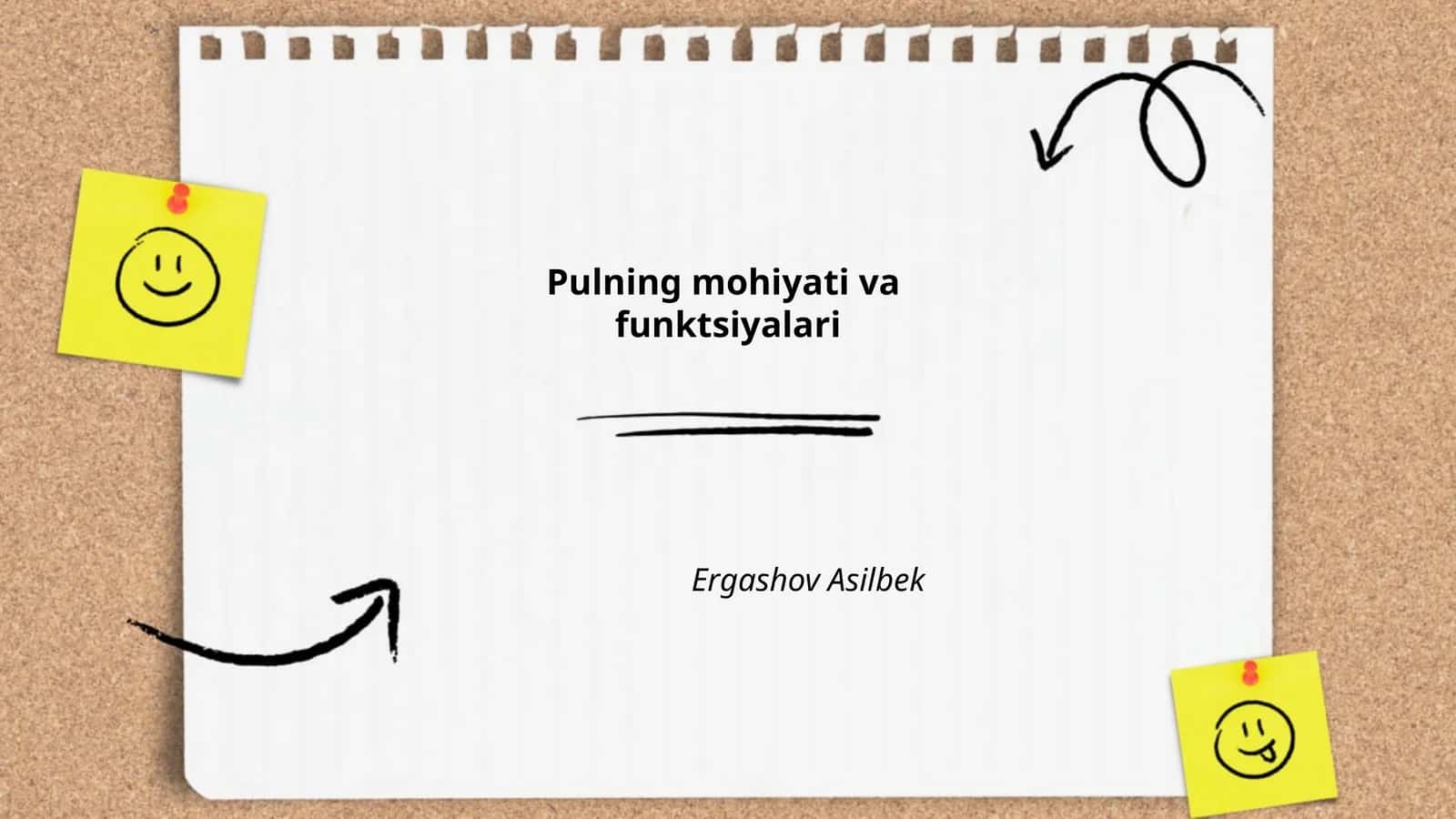 Pulning mohiyati va funktsiyalari 1