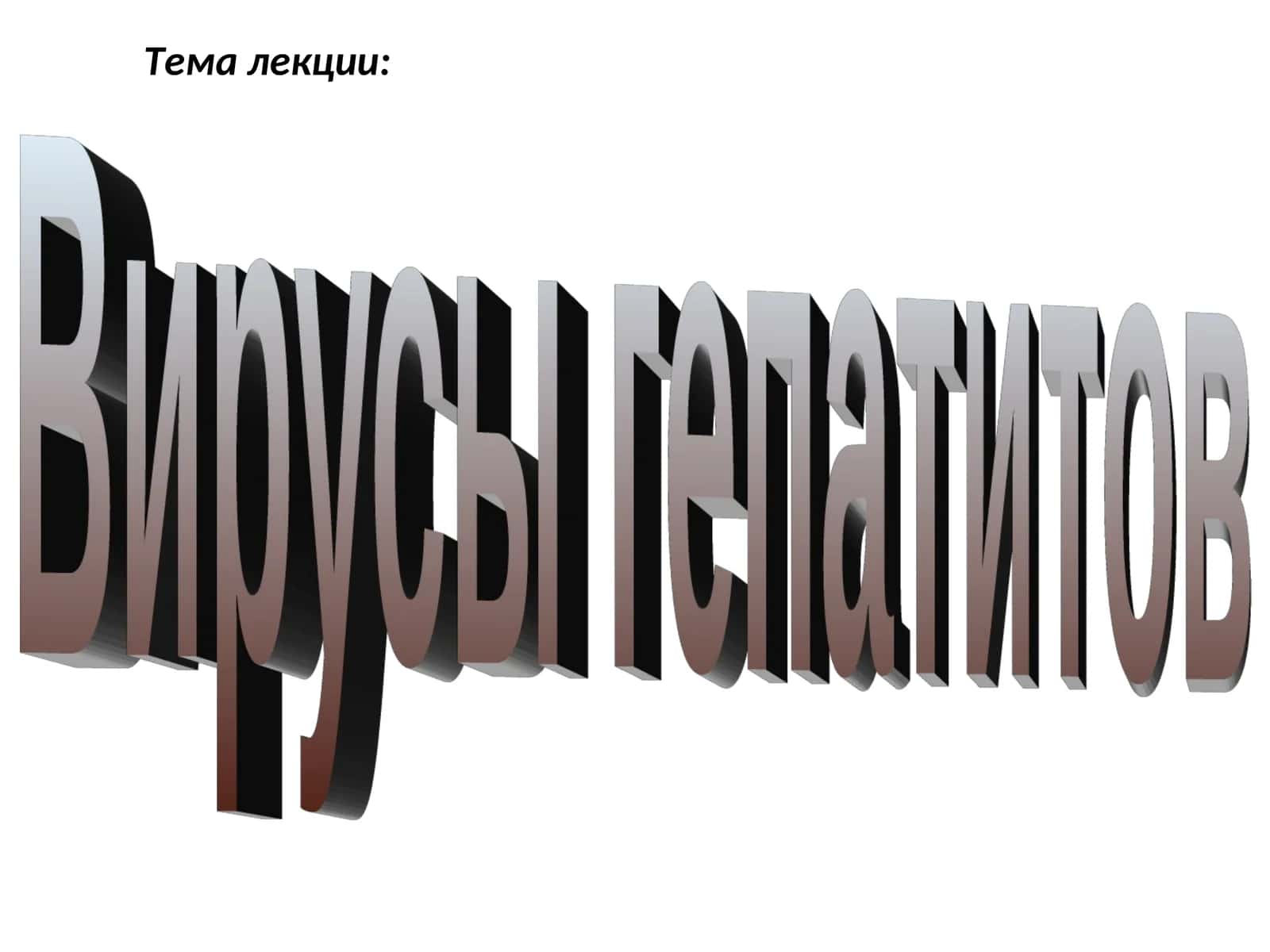 Вирусы гепатитов 1