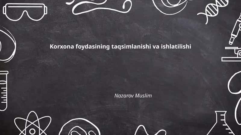 Korxona foydasining taqsimlanishi va ishlatilishi 1