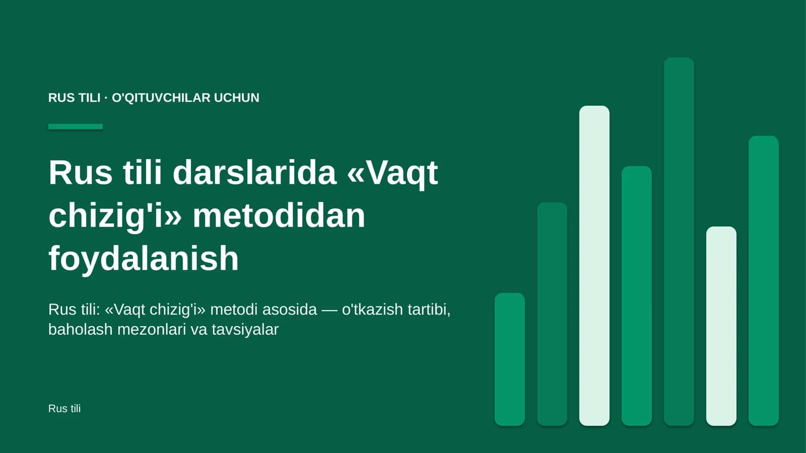 rus tili darslarida vaqt chizig'i metodidan foydalanish 1641 1