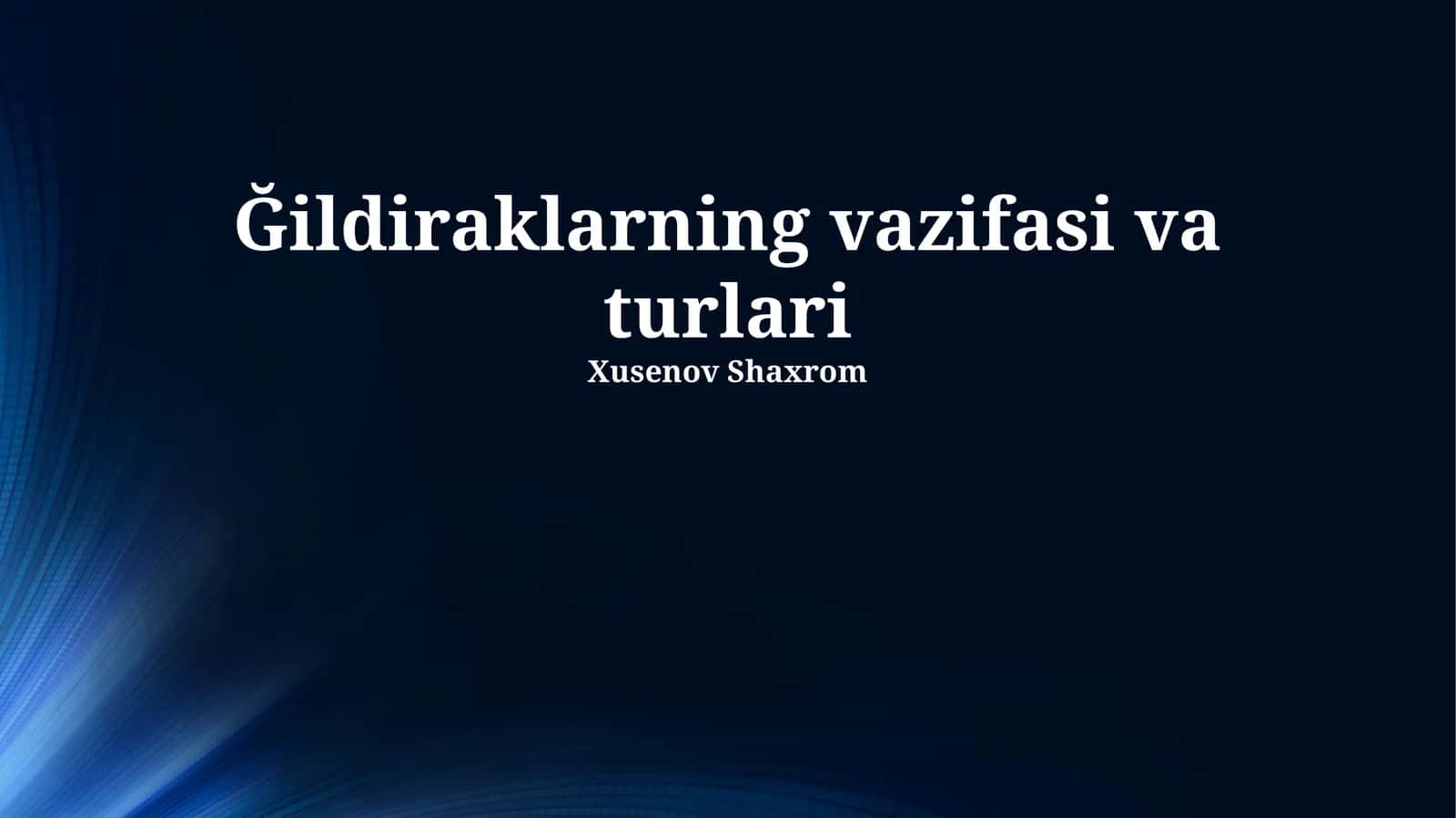 Qishloq xo'jaligi texnikasi g'ildiraklari 1