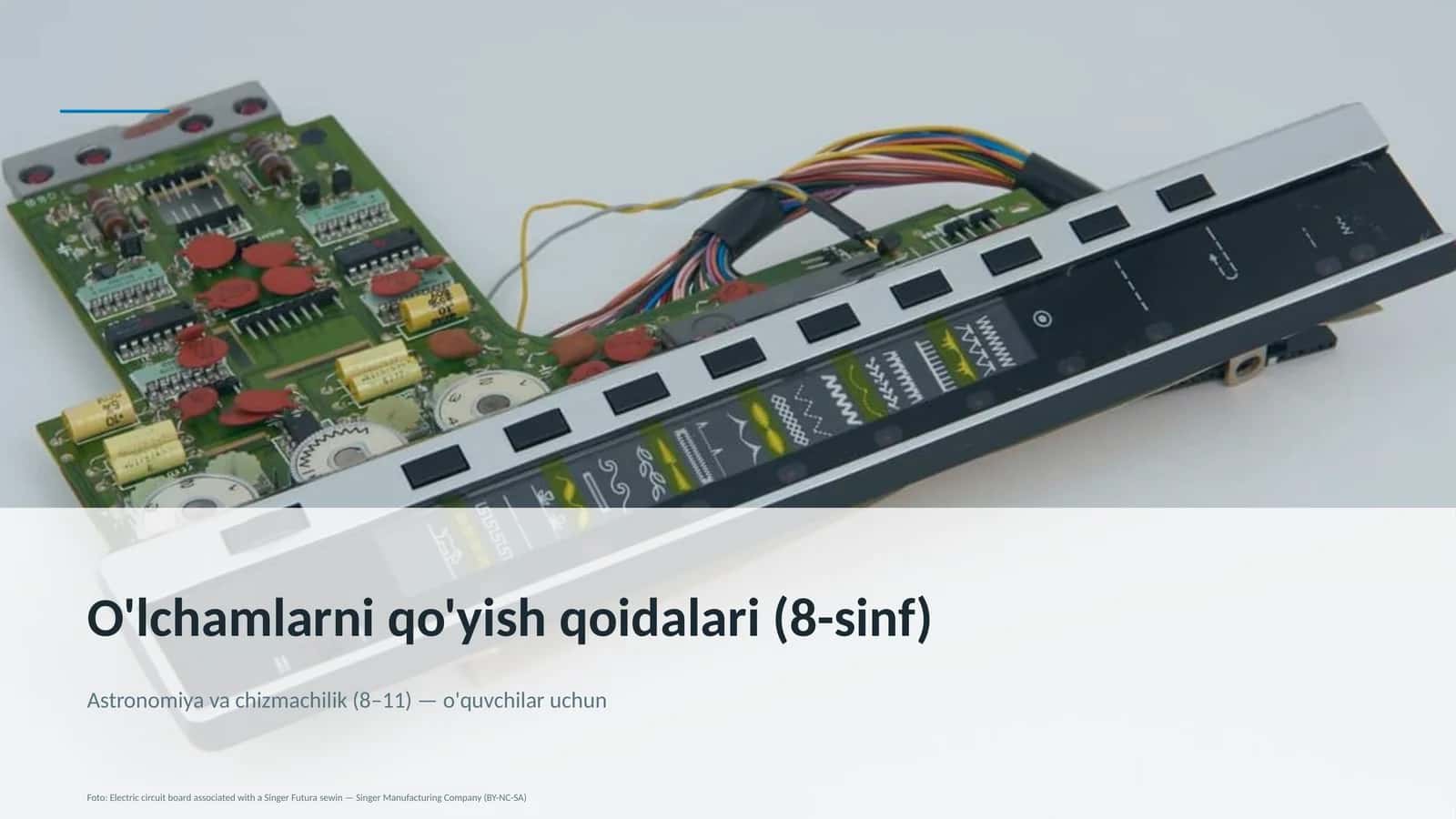 O'lchamlarni qo'yish qoidalari (8-sinf) 3