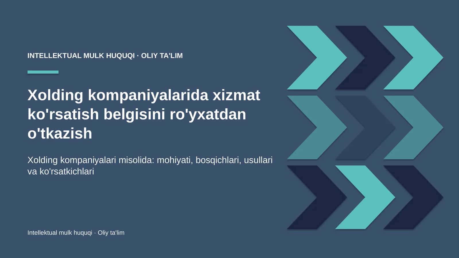 xolding kompaniyalarida xizmat ko'rsatish belgisini ro'yxatdan o'tkazish 8734 1