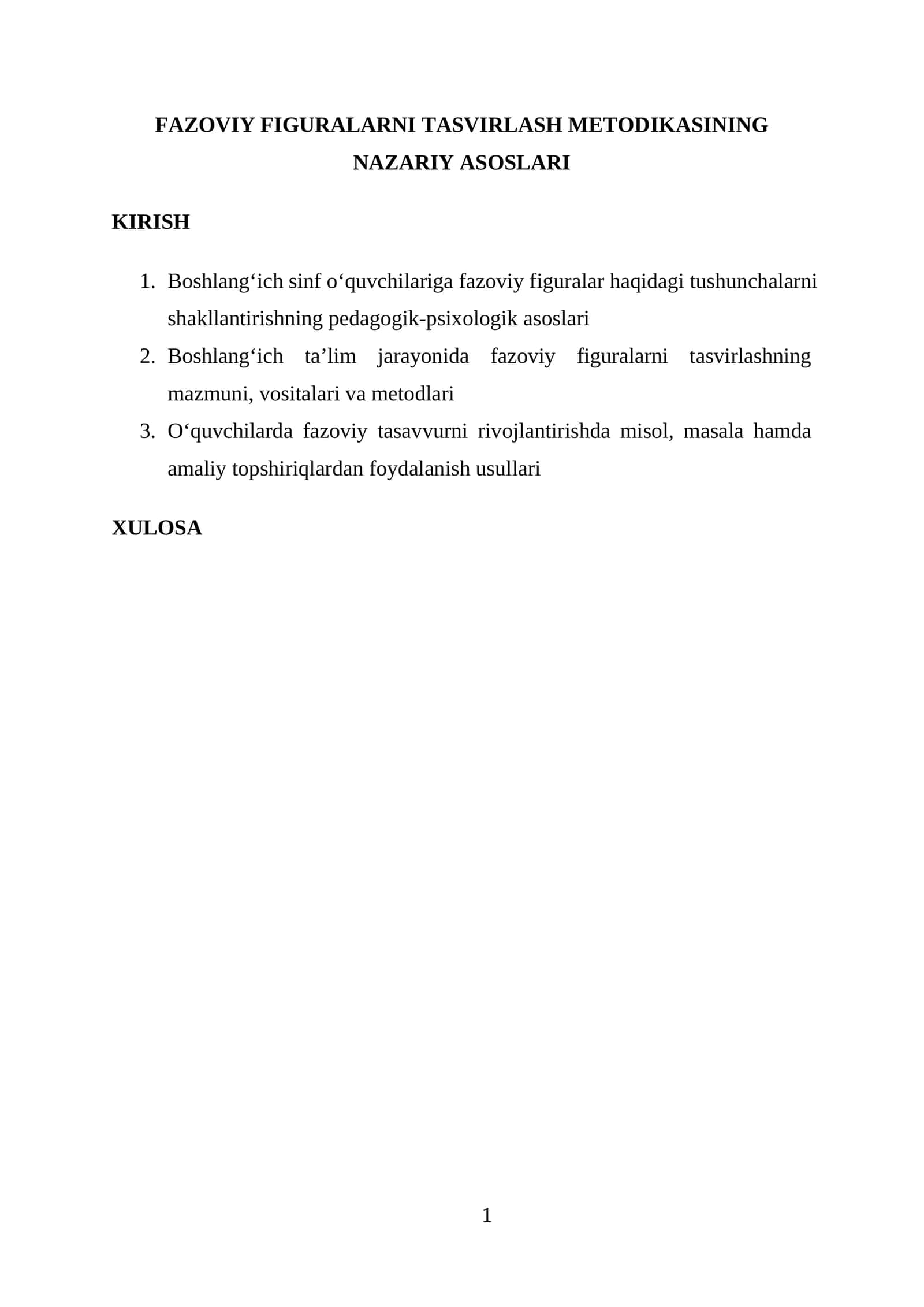 FAZOVIY FIGURALARNI TASVIRLASH METODIKASINING NAZARIY ASOSLARI 1