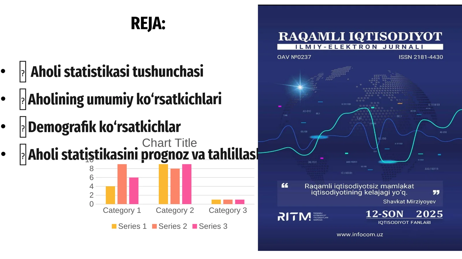 Aholi statistikasi 1