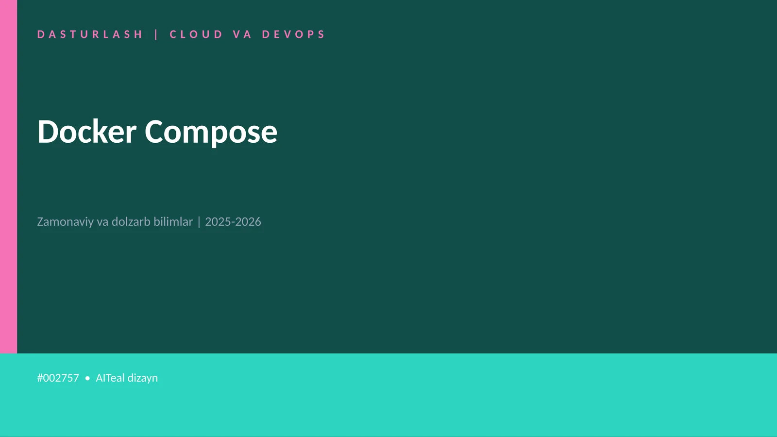 Docker Compose 1