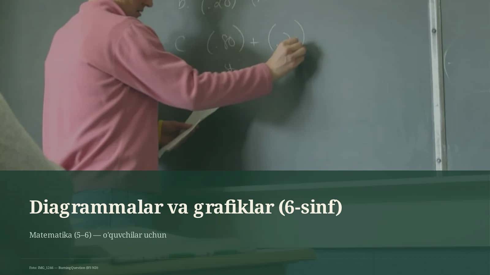 Diagrammalar va grafiklar (6-sinf) 1
