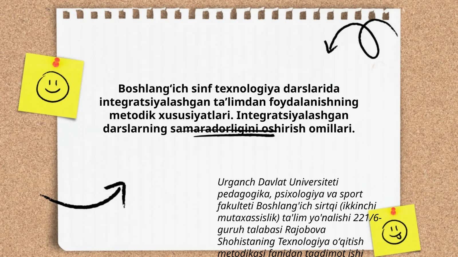 Integratsiyalashgan darslar 1