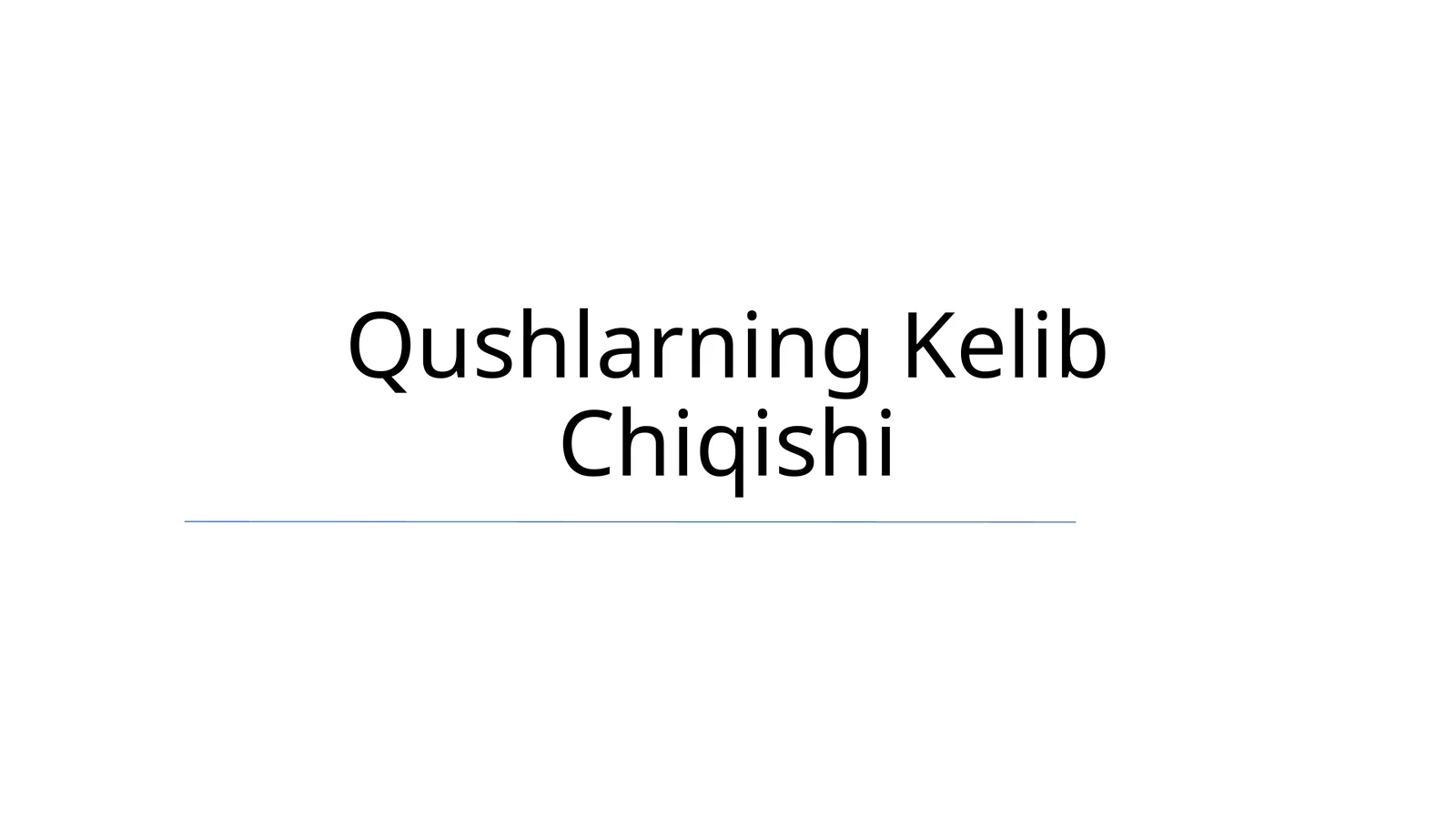 Qushlarning Kelib Chiqishi 1