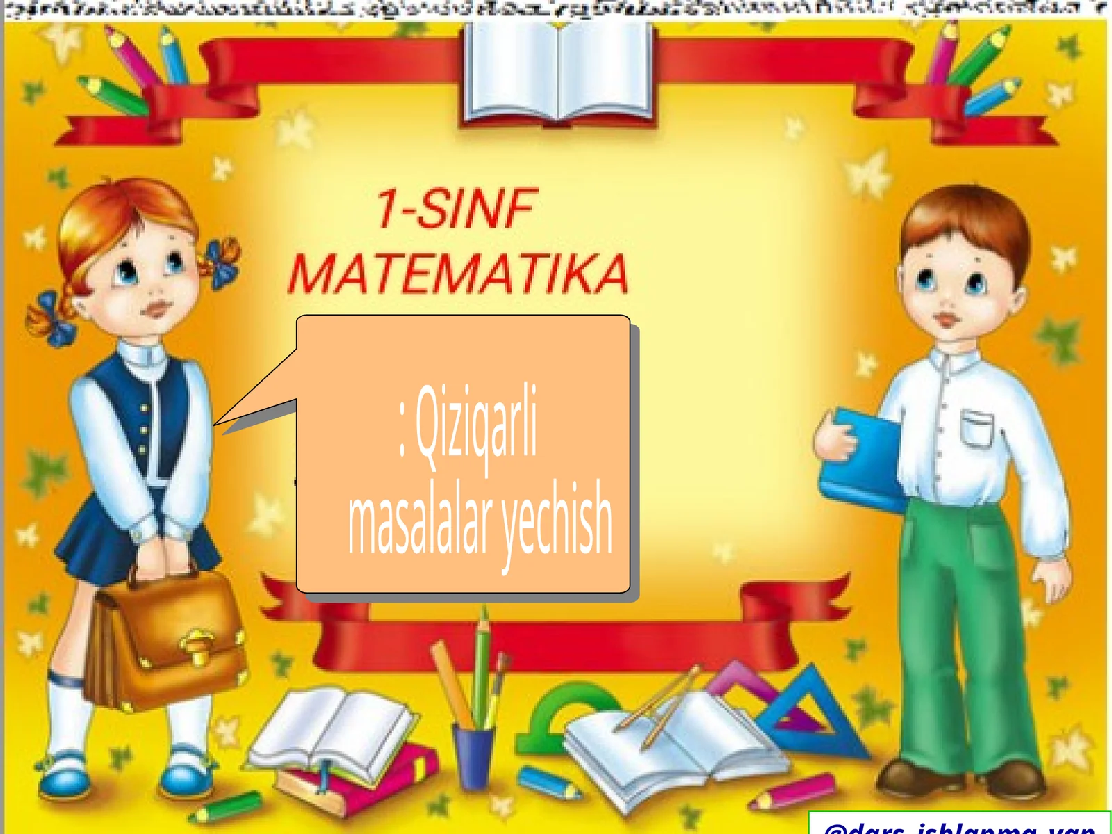 Matematik diktant 1